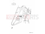 SUZUKI AD60 M (1991) Address 27 - FRONT LEG SHIELD (MODEL L E41)