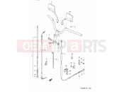 SUZUKI AD60 M (1991) Address 32 - HANDLE BAR (MODEL L E41)