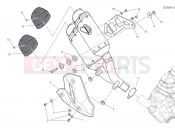 DUCATI Monster 30° Anniversario Exhaust silencer