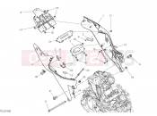DUCATI Monster 30° Anniversario Rear subframe