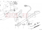 DUCATI Monster 30° Anniversario Side stand