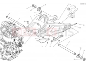 DUCATI Monster 30° Anniversario Rear swingarm