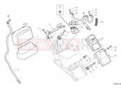 DUCATI Monster 30° Anniversario Battery holder