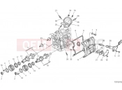 DUCATI Monster 30° Anniversario Horizontal cylinder head timing system