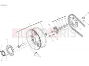 DUCATI Monster 30° Anniversario Rear wheel