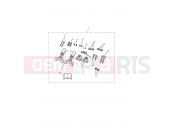 Triumph 2010 THUNDERBIRD Adjustable Passenger Footboard Hardware Kit