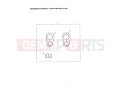 Triumph 2010 THUNDERBIRD Chrome Cable Guide, 25.4mm