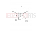 Triumph 2010 THUNDERBIRD Handlebar, T, Chrome, Kit