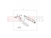 Triumph 2010 THUNDERBIRD Swingarm Cover Kit, Chrome