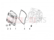 PIAGGIO Beverly 400 ie Tourer Cylinder head cover