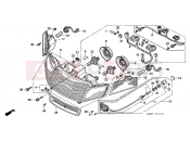 HONDA GL1500SEY E / MKH 2000 F-1 HEADLIGHT