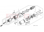 HONDA GL1500SEY E / MKH 2000 E-10 STARTING MOTOR