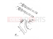YAMAHA YZF-R6 YZF-R6S YZF-R6R YZF-R6 (5SL7) 2003 CAMSHAFT & CHAIN