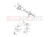 YAMAHA YZF-R6 YZF-R6S YZF-R6R YZF-R6 (5SL7) 2003 WATER PUMP