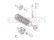 YAMAHA YZF-R6 YZF-R6S YZF-R6R YZF-R6 (5SL7) 2003 CLUTCH