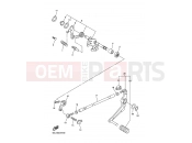 YAMAHA YZF-R6 YZF-R6S YZF-R6R YZF-R6 (5SL7) 2003 SHIFT SHAFT