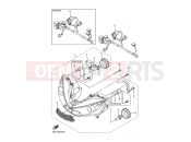 YAMAHA YZF-R6 YZF-R6S YZF-R6R YZF-R6 (5SL7) 2003 HEADLIGHT