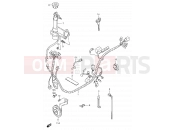SUZUKI AE50 L (1990) Sepia (E24) 20 - WIRING HARNESS