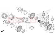 HONDA Forza 750 (NSS750R) 2024 E-16 CRANKSHAFT/PISTON