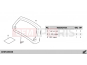 HONDA Forza 750 (NSS750R) 2024 L85-23-08 KIT,TOP BOX PAD (RUBBER)