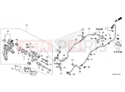 HONDA Forza 750 (NSS750R) 2024 F-17 REAR BRAKE CALIPER