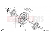 HONDA Forza 750 (NSS750R) 2024 F-14-40 FRONT WHEEL