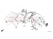 HONDA Forza 750 (NSS750R) 2024 F-10 FRONT FENDER