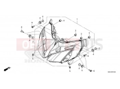 HONDA Forza 750 (NSS750R) 2024 F-1 HEADLIGHT