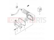 SUZUKI AE50 M (1991) Sepia (E28) 19 - REAR TURNSIGNAL LAMP (E02,E04,E21,E24)