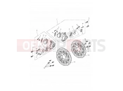 TRIUMPH THUNDERBIRD LT Front Brake Caliper & Discs