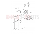 TRIUMPH AMERICA EFI Handlebars, Top Yoke, Cables & Mirrors 468391