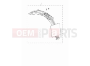 TRIUMPH Bonneville T100 Fender removal kit