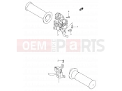 SUZUKI AE50 M (1991) Sepia (E01,E02,E04,E21,P37) 21 - HANDLE SWITCH