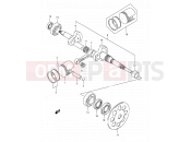 SUZUKI AE50 N (1992) Sepia 4 - CRANKSHAFT
