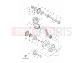 YAMAHA YS 250 FAZER YS250 FAZER (44CD) 2015 CRANKSHAFT & PISTON
