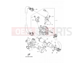 YAMAHA YS 250 FAZER YS250 FAZER (44CD) 2015 INTAKE 2