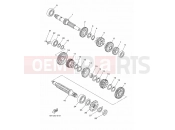 YAMAHA YS 250 FAZER YS250 FAZER (44CD) 2015 TRANSMISSION