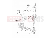 YAMAHA YS 250 FAZER YS250 FAZER (44CD) 2015 REAR MASTER CYLINDER