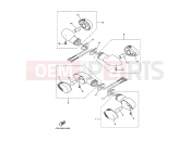 YAMAHA YS 250 FAZER YS250 FAZER (44CD) 2015 FLASHER LIGHT