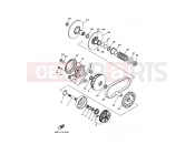 YAMAHA YFM 450 Kodiak YFM450FWAN YFM450FAT KODIAK 450 4WD SPECIAL (1D98) 2005 CLUTCH