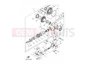 YAMAHA YFM 450 Kodiak YFM450FWAN YFM450FAT KODIAK 450 4WD SPECIAL (1D98) 2005 DRIVE SHAFT