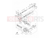 YAMAHA YFM 450 Kodiak YFM450FWAN YFM450FAT KODIAK 450 4WD SPECIAL (1D98) 2005 FRONT DIFFERENTIAL