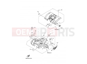 YAMAHA YFM 450 Kodiak YFM450FWAN YFM450FAT KODIAK 450 4WD SPECIAL (1D98) 2005 EMBLEM & LABEL 1