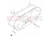 SUZUKI AE50 X (1999) Sepia 3 - CRANKCASE LH COVER