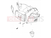 SUZUKI AE50 X (1999) Sepia 17 - HEADLAMP - FRONT TURN SIGNAL