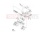 YAMAHA FJR 1300 FJR1300 FJR1300T (5JWK) 2005 REAR ARM
