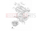 YAMAHA FJR 1300 FJR1300-AE FJR13AESK FJR1300ES (B96K) 2019 CRANKCASE