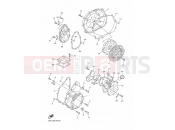 YAMAHA FJR 1300 FJR1300-AE FJR13AESK FJR1300ES (B96K) 2019 CRANKCASE COVER 1