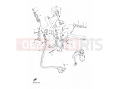 YAMAHA FJR 1300 FJR1300-AE FJR13AESK FJR1300ES (B96K) 2019 STEERING HANDLE & CABLE