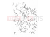 YAMAHA FJR 1300 FJR1300-AE FJR13AESK FJR1300ES (B96K) 2019 COWLING 1